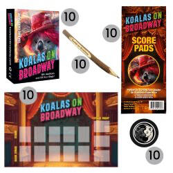 Koalas On Broadway Ball Drop Party Set