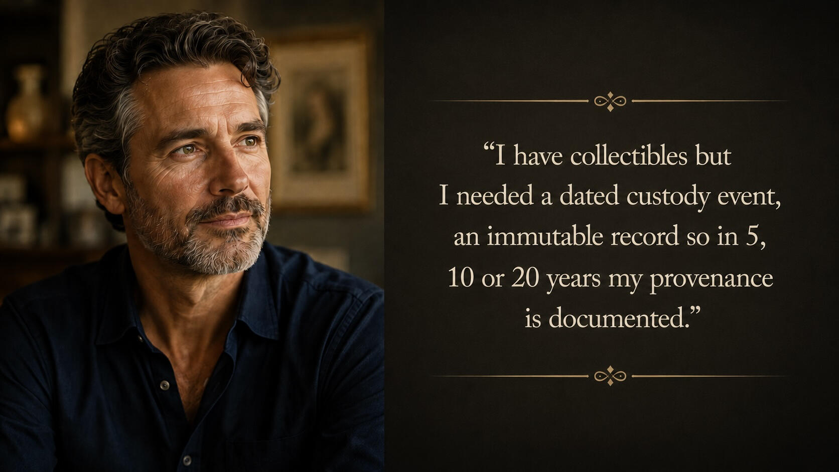 CryptoNumbered Collector Discussing Provenance CryptoNumbered Collector